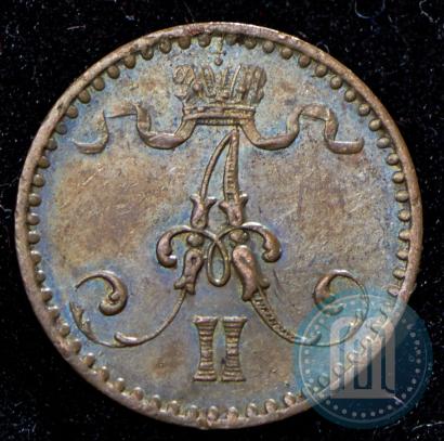 Фото 1 пенни 1867 года  