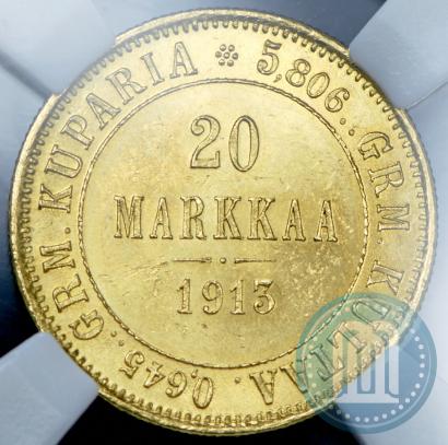 Picture 20 markkaa 1913 year S 