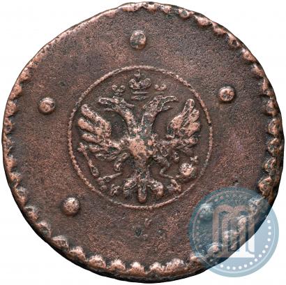 Фото 5 копеек 1727 года КД 