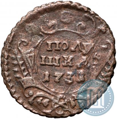Фото Полушка 1731 года  