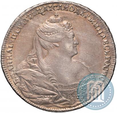Picture 1 rouble 1739 year  "Moscow type"