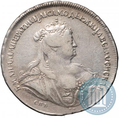 Picture 1 rouble 1740 year СПБ "Petersburg type"
