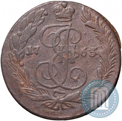 Picture 5 kopecks 1763 year ЕМ 