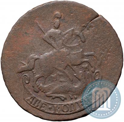 Фото 2 копейки 1763 года ММ 