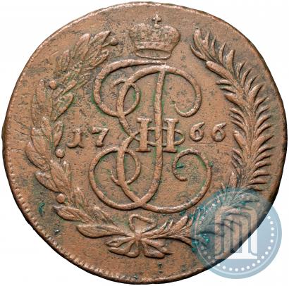 Фото 5 копеек 1766 года ММ 