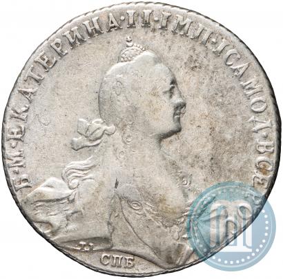 Picture 1 rouble 1772 year СПБ-ЯЧ-Т.I. 