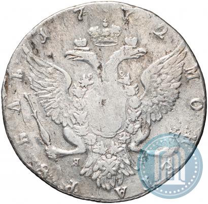Picture 1 rouble 1772 year СПБ-ЯЧ-Т.I. 