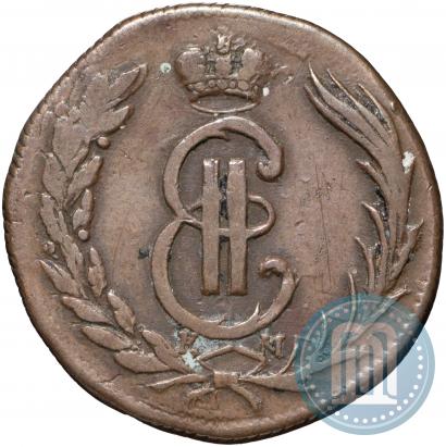 Picture 1 kopeck 1774 year КМ 