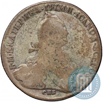 Фото 1 рубль 1774 года СПБ-ФЛ 
