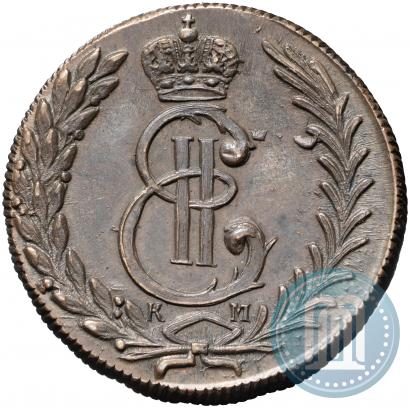 Фото 2 копейки 1779 года КМ 