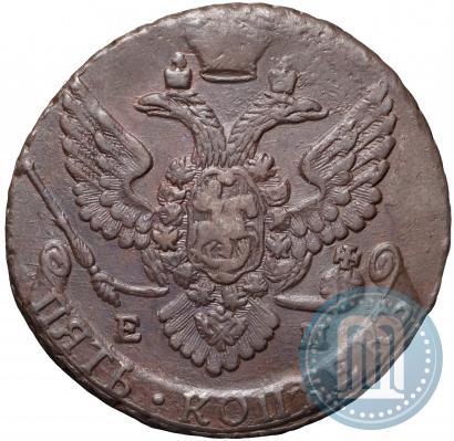 Фото 5 копеек 1788 года ЕМ 
