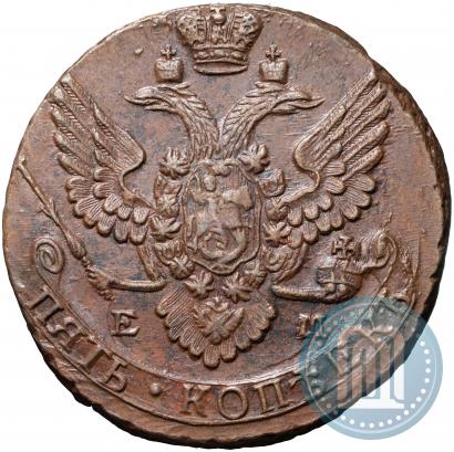 Picture 5 kopecks 1788 year ЕМ 