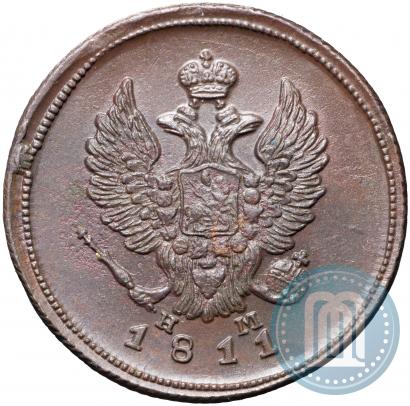 Picture 2 kopecks 1811 year ЕМ-НМ 