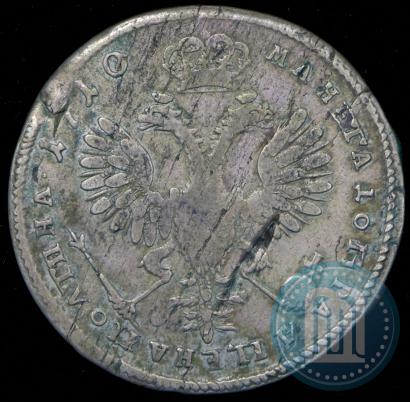Picture Poltina 1710 year  "Portrait of 1707"