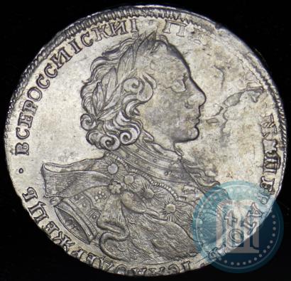 Picture 1 rouble 1723 year OK "Portrait with ermine mantle"