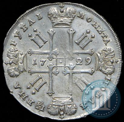 Фото 1 рубль 1729 года  "Тип 1729"