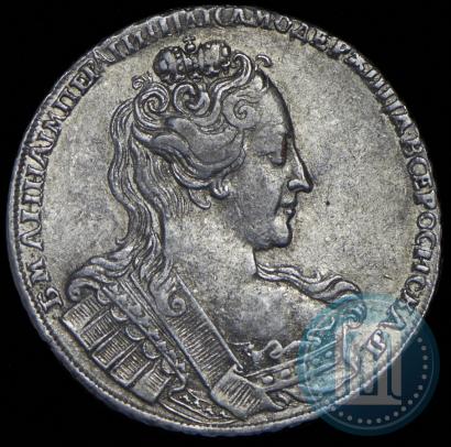 Picture 1 rouble 1731 year  
