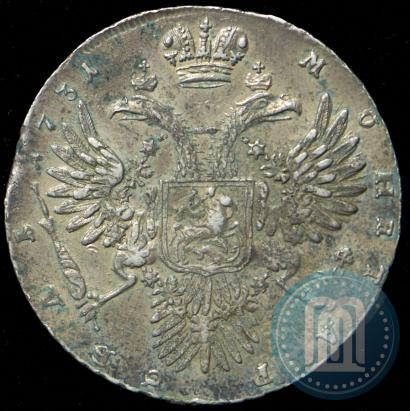Фото 1 рубль 1731 года  