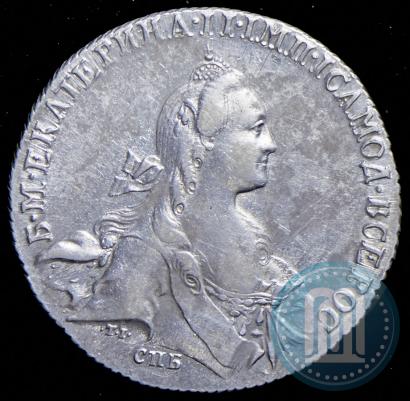 Picture 1 rouble 1766 year СПБ-АШ 
