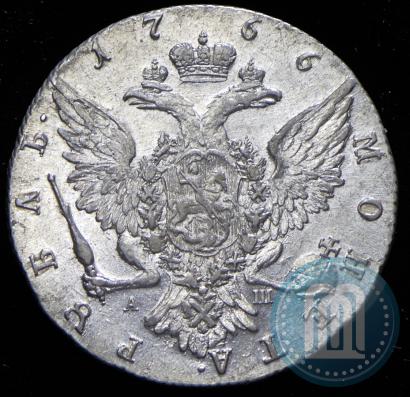 Picture 1 rouble 1766 year СПБ-АШ 
