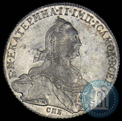 Picture 1 rouble 1774 year СПБ-ФЛ 