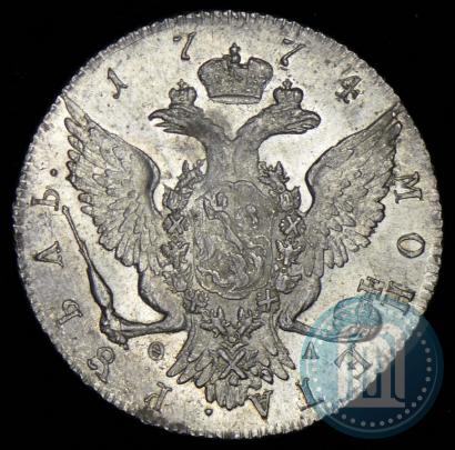 Picture 1 rouble 1774 year СПБ-ФЛ 