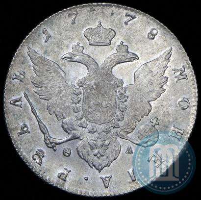 Picture 1 rouble 1778 year СПБ-ФЛ 