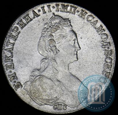 Picture 1 rouble 1780 year СПБ-ИЗ 
