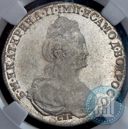 Фото 1 рубль 1782 года СПБ-ИЗ 
