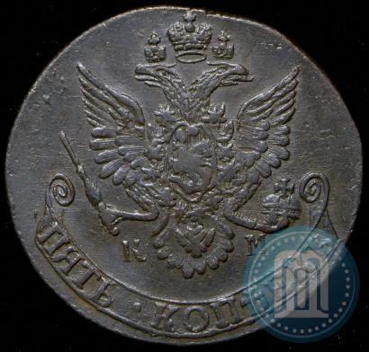 Picture 5 kopecks 1782 year КМ 