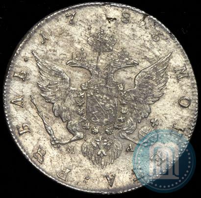 Picture 1 rouble 1786 year СПБ-ЯА 