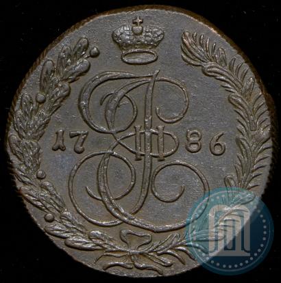 Picture 5 kopecks 1786 year КМ 