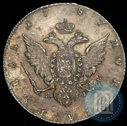 Picture 1 rouble 1787 year СПБ-ЯА 
