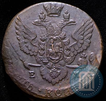 Picture 5 kopecks 1786 year ЕМ 
