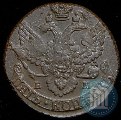 Фото 5 копеек 1796 года ЕМ 