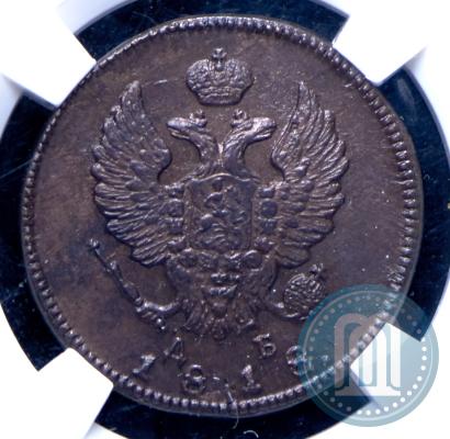 Picture 2 kopecks 1818 year КМ-ДБ 
