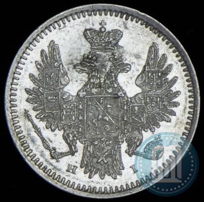 Picture 5 kopecks 1853 year СПБ-HI 