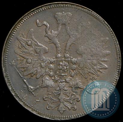Фото 5 копеек 1862 года ЕМ 
