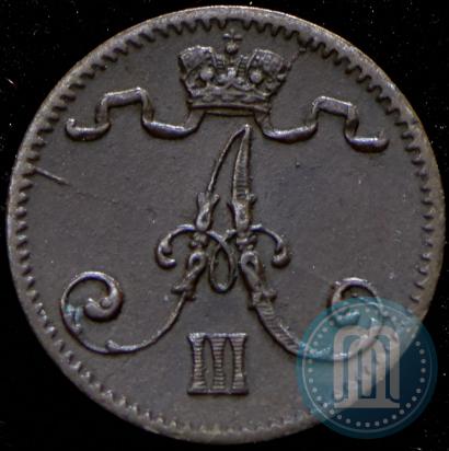 Фото 1 пенни 1884 года  