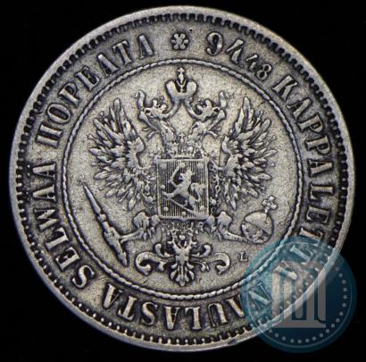 Picture 1 markka 1890 year L 