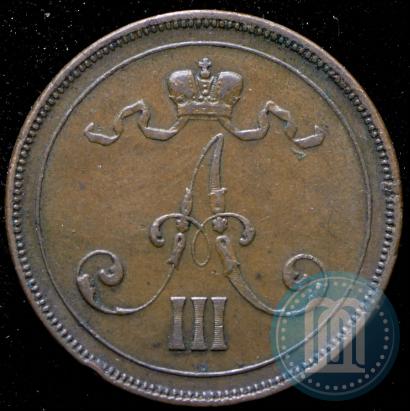 Picture 10 pennia 1889 year  