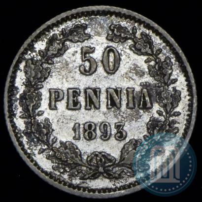 Фото 50 пенни 1893 года L 