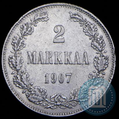 Picture 2 markkaa 1907 year L 