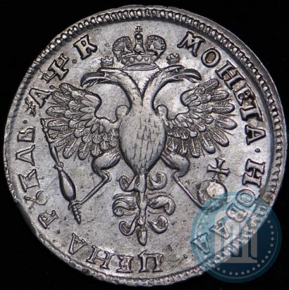 Фото 1 рубль 1720 года OK "Портрет в латах"