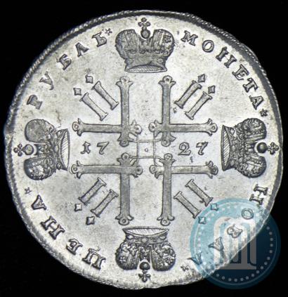 Picture 1 rouble 1727 year  "Moscow type"