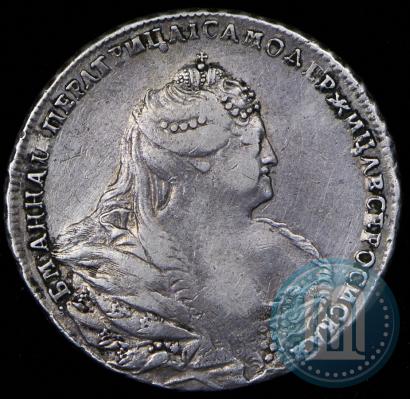 Picture 1 rouble 1739 year  "Moscow type"