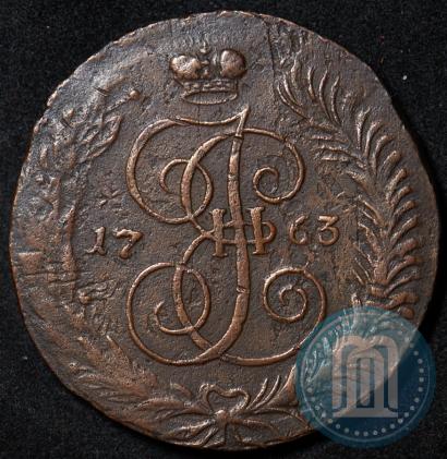 Picture 5 kopecks 1763 year СПМ 