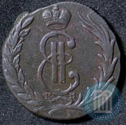 Picture 1 kopeck 1767 year КМ 