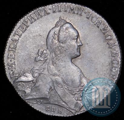 Picture 1 rouble 1772 year СПБ-АШ 