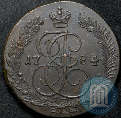 Фото 5 копеек 1784 года КМ 
